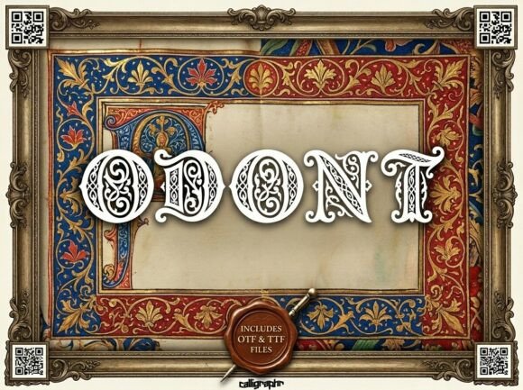 Discover Odont: A Bold Typeface for Impactful Designs
