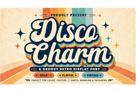 Explore the Groovy Vibe of Disco Charm for Your Designs