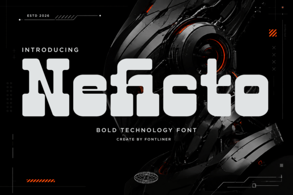 Neficto: A Typeface Forging the Visual Identity of Tomorrow